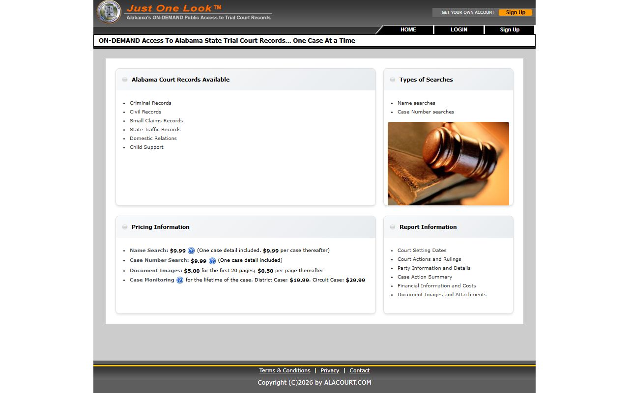 Limestone County court records after arrest Alacourt charge lookup